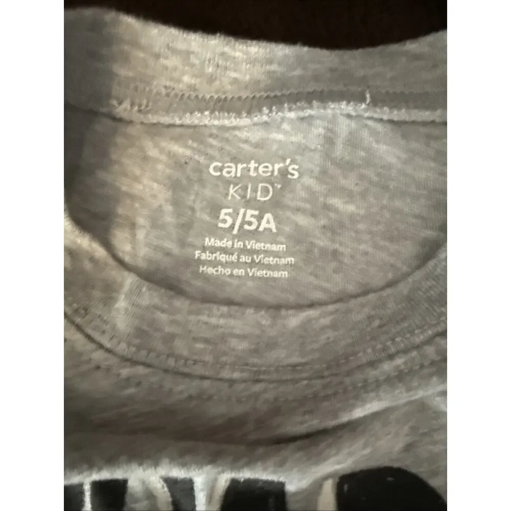 Carter’s LS Halloween Dinosaur Shirt Size 5